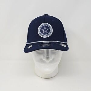 New Era 9SEVENTY Dallas Cowboys 2024 Sideline Stretch-Snap Hat Snapback Cap Blue